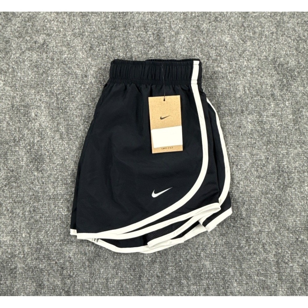 Nike Womens Small Wolf Grey Dri-FIT Tempo Athletic Running Shorts NWT